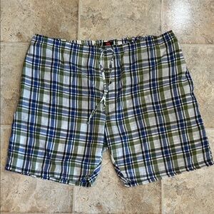 Hanes Plaid PJ Shorts